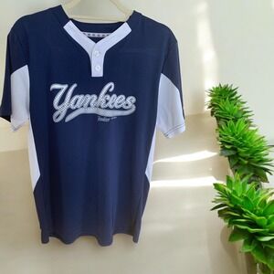 Majestic‎ Yankees Cool Base Jersey Youth Baseball Shirt Number 28 XL